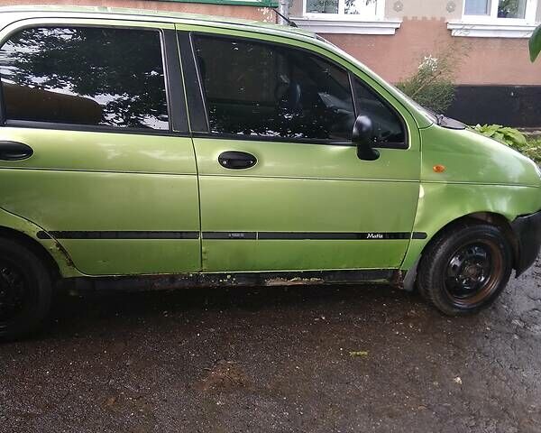 Зеленый Дэу Матиз, объемом двигателя 0.8 л и пробегом 120 тыс. км за 1100 $, фото 2 на Automoto.ua