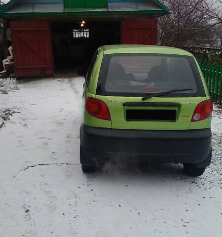 Зеленый Дэу Матиз, объемом двигателя 0.8 л и пробегом 120 тыс. км за 1100 $, фото 4 на Automoto.ua