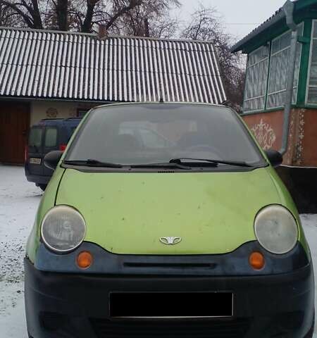 Зеленый Дэу Матиз, объемом двигателя 0.8 л и пробегом 120 тыс. км за 1100 $, фото 6 на Automoto.ua