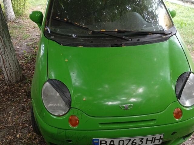 Зелений Деу Матіз, об'ємом двигуна 0.8 л та пробігом 150 тис. км за 1200 $, фото 1 на Automoto.ua