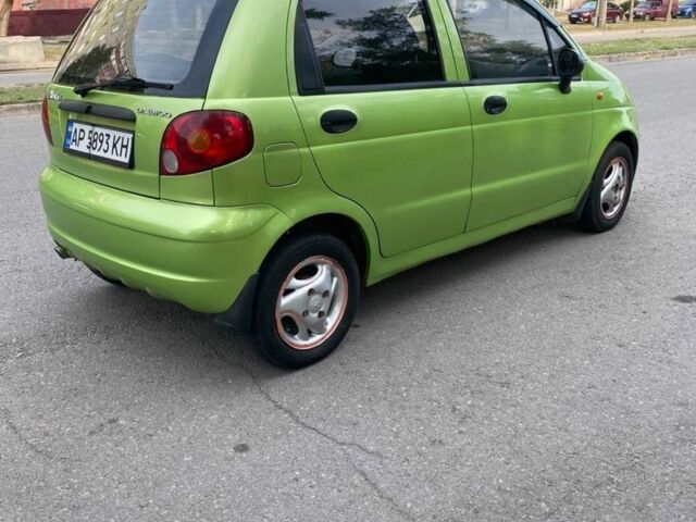 Зелений Деу Матіз, об'ємом двигуна 0.8 л та пробігом 200 тис. км за 1950 $, фото 3 на Automoto.ua