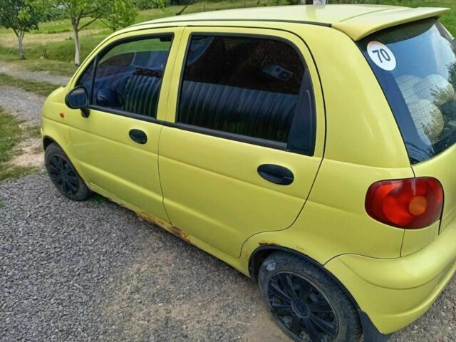 Помаранчевий Деу Матіз, об'ємом двигуна 0.8 л та пробігом 210 тис. км за 1700 $, фото 4 на Automoto.ua