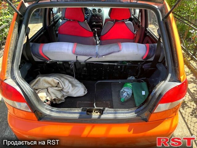 Помаранчевий Деу Матіз, об'ємом двигуна 0.8 л та пробігом 126 тис. км за 2200 $, фото 10 на Automoto.ua