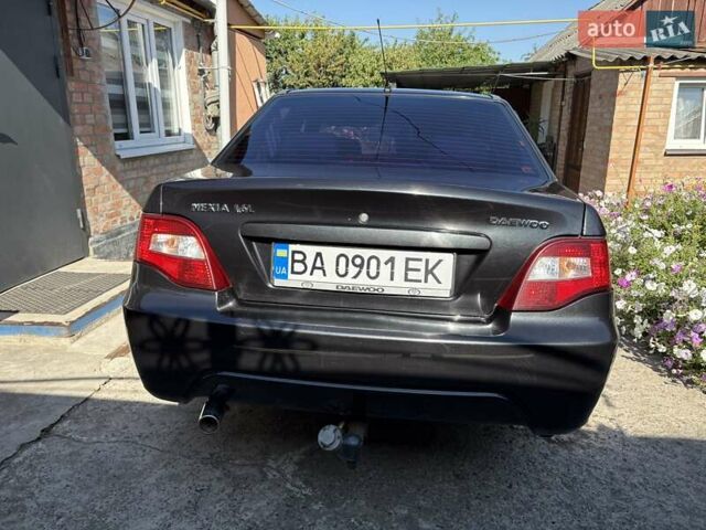 Черный Дэу Нексия, объемом двигателя 1.6 л и пробегом 92 тыс. км за 3700 $, фото 2 на Automoto.ua