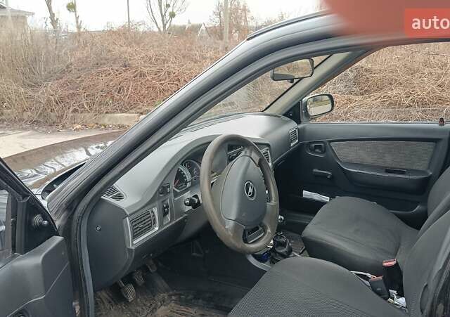 Черный Дэу Нексия, объемом двигателя 1.5 л и пробегом 66 тыс. км за 3500 $, фото 2 на Automoto.ua