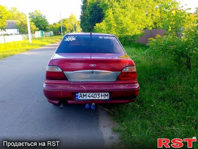 Красный Дэу Нексия, объемом двигателя 1.5 л и пробегом 252 тыс. км за 1800 $, фото 2 на Automoto.ua