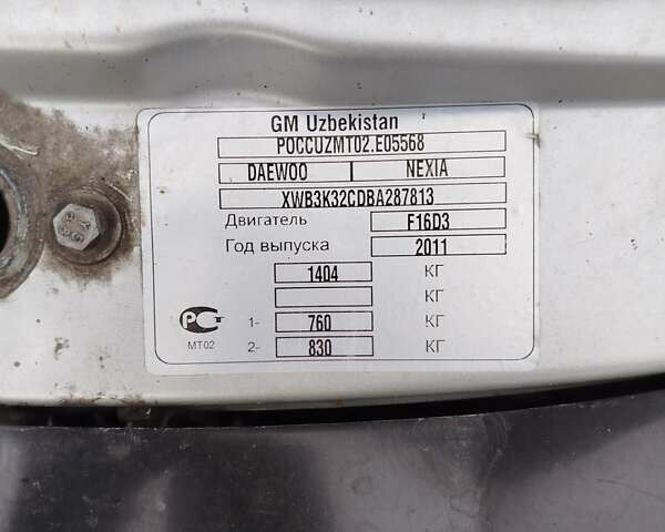 Серый Дэу Нексия, объемом двигателя 1.6 л и пробегом 147 тыс. км за 2000 $, фото 11 на Automoto.ua