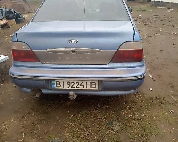 Синій Деу Нексія, об'ємом двигуна 1.5 л та пробігом 200 тис. км за 1000 $, фото 1 на Automoto.ua