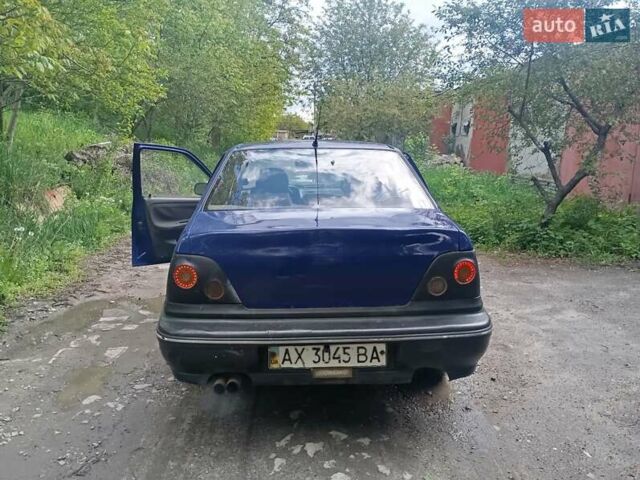 Синий Дэу Нексия, объемом двигателя 1.5 л и пробегом 190 тыс. км за 1200 $, фото 3 на Automoto.ua