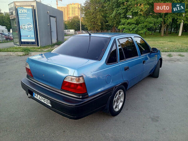 Синий Дэу Нексия, объемом двигателя 1.5 л и пробегом 170 тыс. км за 1800 $, фото 2 на Automoto.ua