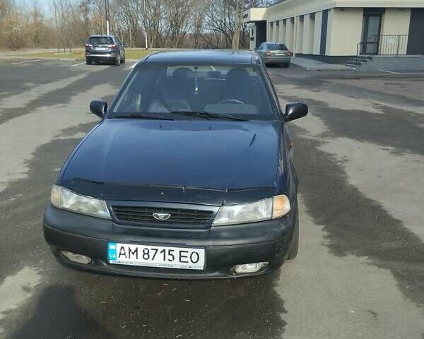 Синий Дэу Нексия, объемом двигателя 1.5 л и пробегом 200 тыс. км за 1300 $, фото 1 на Automoto.ua
