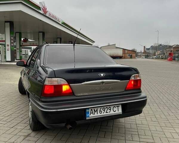 Синий Дэу Нексия, объемом двигателя 1.5 л и пробегом 90 тыс. км за 2800 $, фото 2 на Automoto.ua