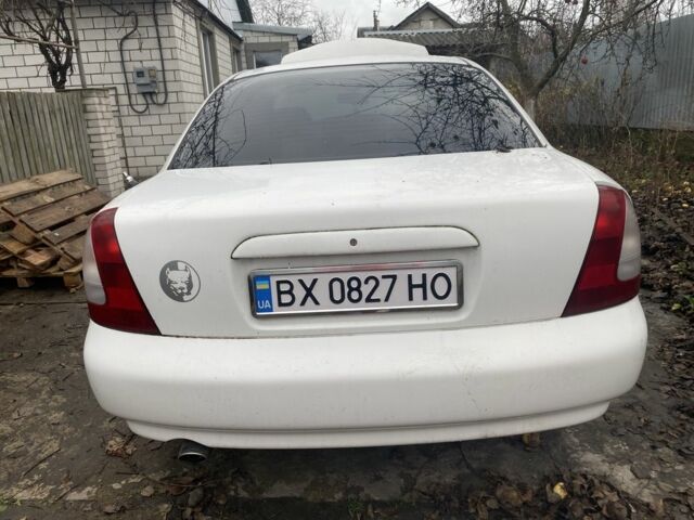 Белый Дэу Нубира, объемом двигателя 1.6 л и пробегом 281 тыс. км за 1600 $, фото 3 на Automoto.ua