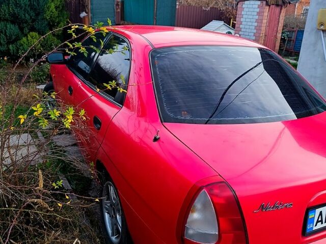 Красный Дэу Нубира, объемом двигателя 1.6 л и пробегом 183 тыс. км за 2500 $, фото 4 на Automoto.ua