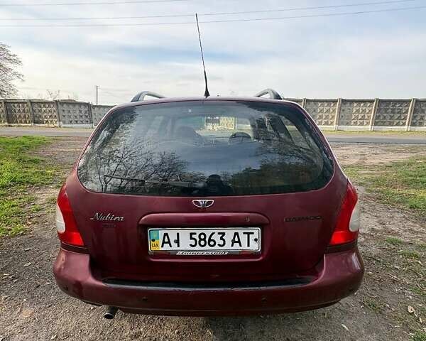 Красный Дэу Нубира, объемом двигателя 1.6 л и пробегом 190 тыс. км за 2350 $, фото 10 на Automoto.ua