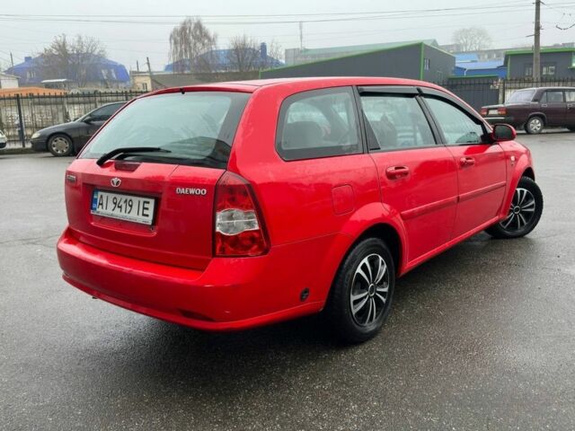 Красный Дэу Нубира, объемом двигателя 1.6 л и пробегом 295 тыс. км за 3700 $, фото 6 на Automoto.ua