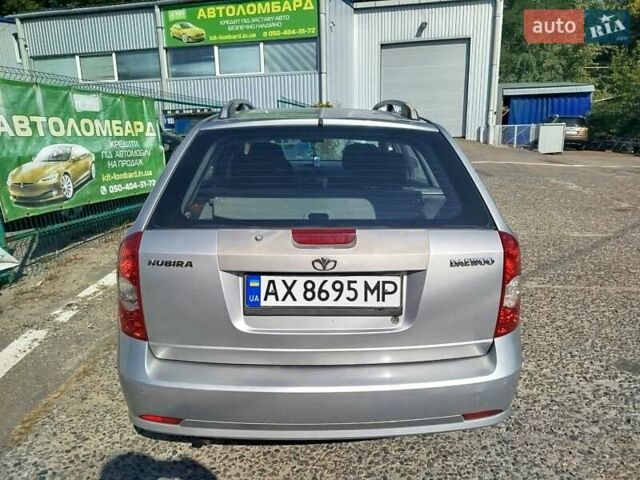 Сірий Деу Нубіра, об'ємом двигуна 1.6 л та пробігом 322 тис. км за 4500 $, фото 10 на Automoto.ua