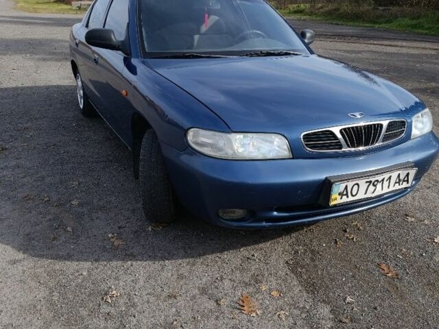 Синій Деу Нубіра, об'ємом двигуна 1 л та пробігом 320 тис. км за 1600 $, фото 1 на Automoto.ua