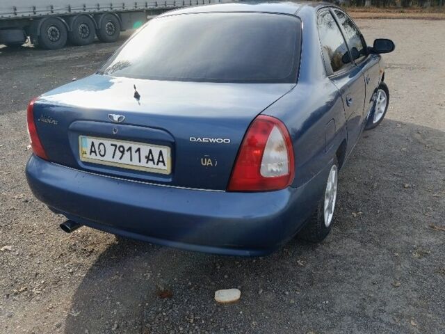 Синій Деу Нубіра, об'ємом двигуна 1 л та пробігом 320 тис. км за 1600 $, фото 7 на Automoto.ua