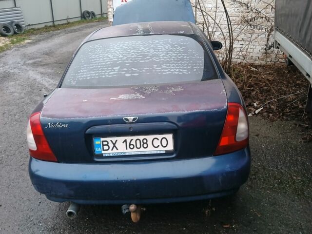 Синий Дэу Нубира, объемом двигателя 1.6 л и пробегом 200 тыс. км за 800 $, фото 7 на Automoto.ua