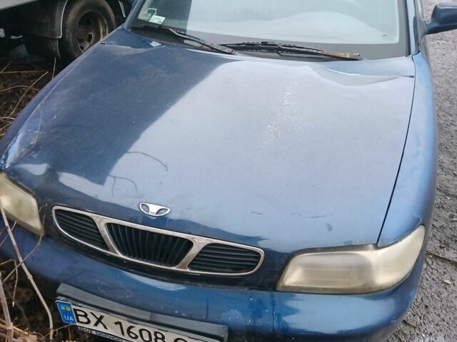 Синий Дэу Нубира, объемом двигателя 1.6 л и пробегом 200 тыс. км за 800 $, фото 1 на Automoto.ua