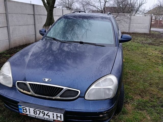 Синій Деу Нубіра, об'ємом двигуна 2 л та пробігом 312 тис. км за 2200 $, фото 1 на Automoto.ua