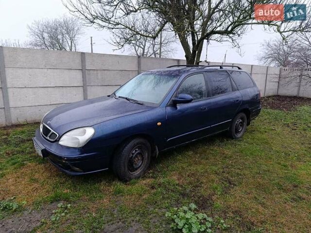 Синий Дэу Нубира, объемом двигателя 2 л и пробегом 312 тыс. км за 2200 $, фото 3 на Automoto.ua