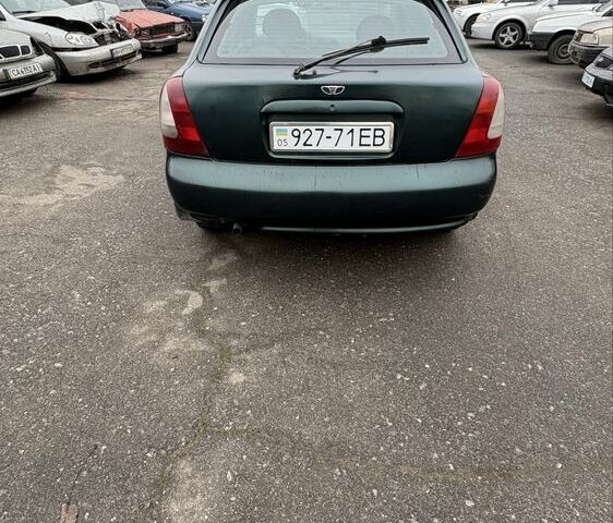 Зеленый Дэу Нубира, объемом двигателя 1.6 л и пробегом 3 тыс. км за 829 $, фото 1 на Automoto.ua