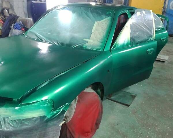 Зеленый Дэу Нубира, объемом двигателя 1.6 л и пробегом 190 тыс. км за 2300 $, фото 4 на Automoto.ua