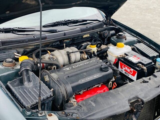 Зелений Деу Нубіра, об'ємом двигуна 1.6 л та пробігом 250 тис. км за 1100 $, фото 14 на Automoto.ua