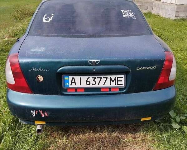 Зеленый Дэу Нубира, объемом двигателя 1.6 л и пробегом 205 тыс. км за 1650 $, фото 6 на Automoto.ua