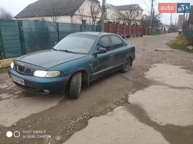 Зеленый Дэу Нубира, объемом двигателя 1.6 л и пробегом 256 тыс. км за 750 $, фото 1 на Automoto.ua