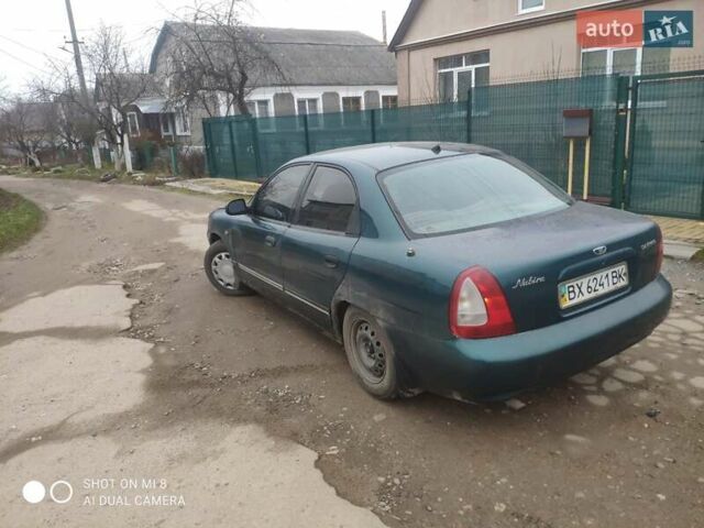 Зеленый Дэу Нубира, объемом двигателя 1.6 л и пробегом 256 тыс. км за 750 $, фото 4 на Automoto.ua