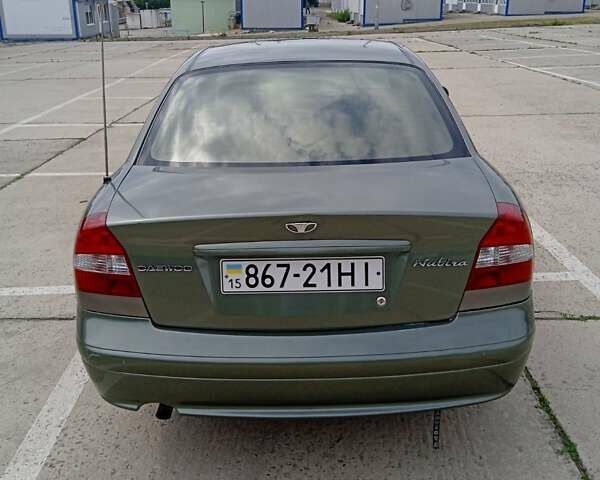 Зеленый Дэу Нубира, объемом двигателя 2 л и пробегом 121 тыс. км за 3200 $, фото 3 на Automoto.ua