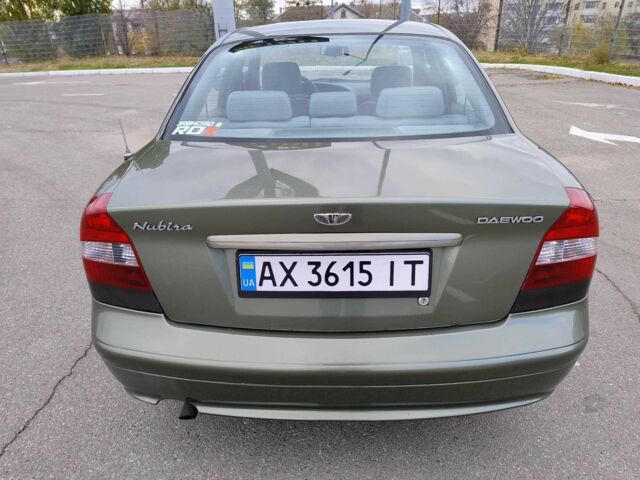 Зеленый Дэу Нубира, объемом двигателя 2 л и пробегом 363 тыс. км за 3200 $, фото 4 на Automoto.ua