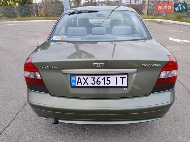 Зеленый Дэу Нубира, объемом двигателя 2 л и пробегом 363 тыс. км за 2900 $, фото 4 на Automoto.ua