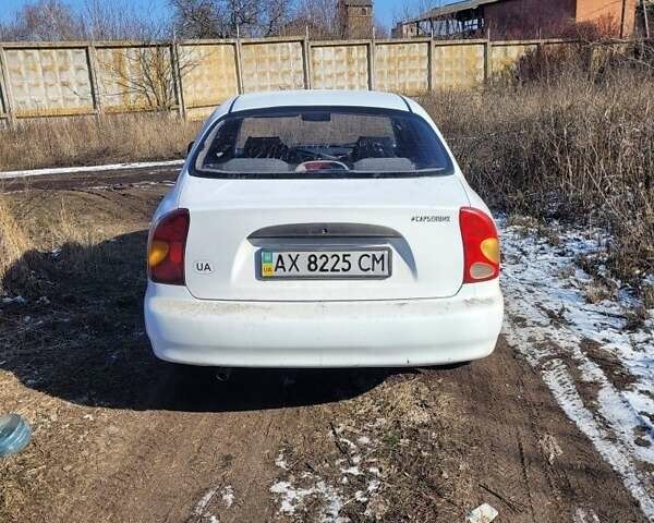 Белый Дэу Сенс, объемом двигателя 1.3 л и пробегом 220 тыс. км за 1600 $, фото 3 на Automoto.ua