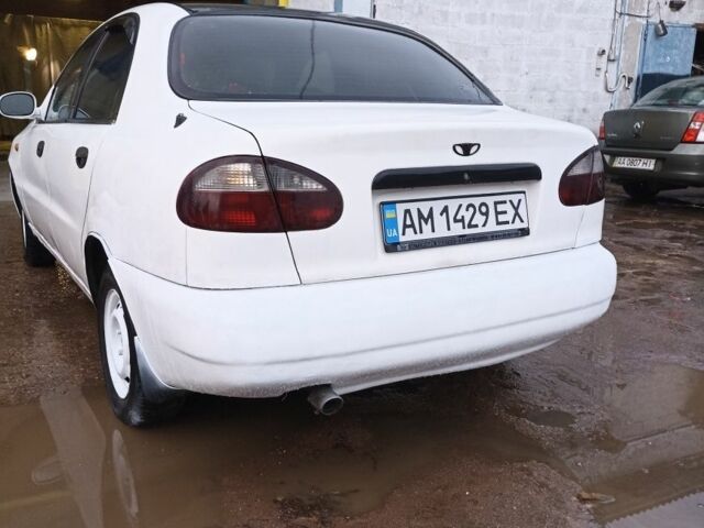 Белый Дэу Сенс, объемом двигателя 1.5 л и пробегом 30 тыс. км за 600 $, фото 3 на Automoto.ua