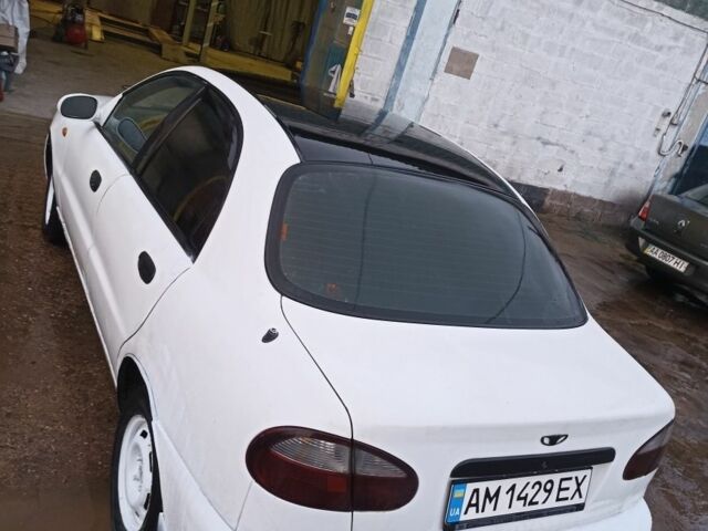 Белый Дэу Сенс, объемом двигателя 1.5 л и пробегом 30 тыс. км за 600 $, фото 2 на Automoto.ua