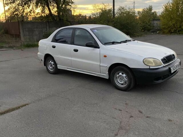 Білий Деу Сенс, об'ємом двигуна 1.3 л та пробігом 250 тис. км за 900 $, фото 1 на Automoto.ua