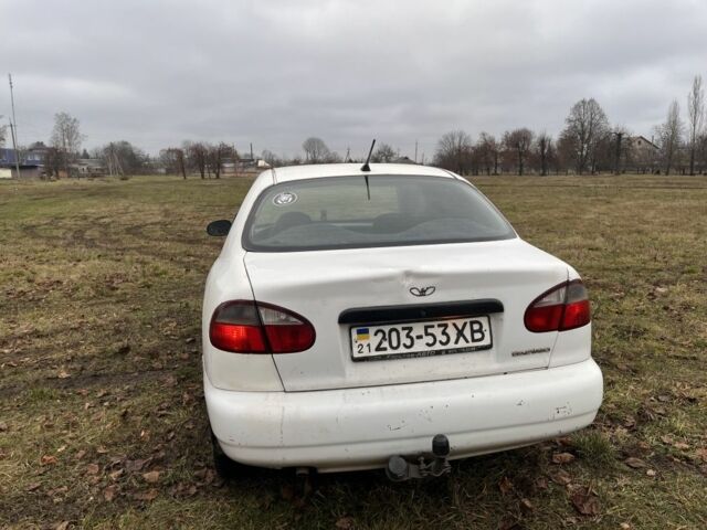 Білий Деу Сенс, об'ємом двигуна 1 л та пробігом 100 тис. км за 1450 $, фото 5 на Automoto.ua