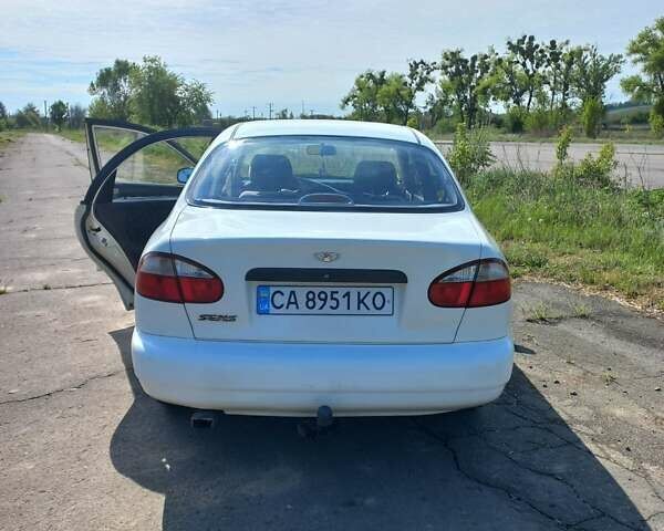 Белый Дэу Сенс, объемом двигателя 1.3 л и пробегом 191 тыс. км за 1700 $, фото 2 на Automoto.ua