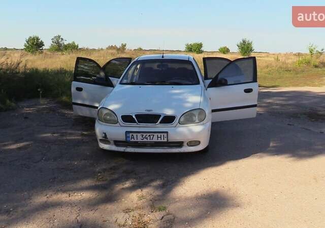 Білий Деу Сенс, об'ємом двигуна 1.3 л та пробігом 190 тис. км за 1500 $, фото 8 на Automoto.ua