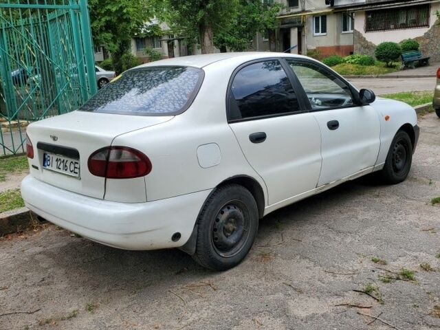 Белый Дэу Сенс, объемом двигателя 1.3 л и пробегом 250 тыс. км за 1200 $, фото 2 на Automoto.ua
