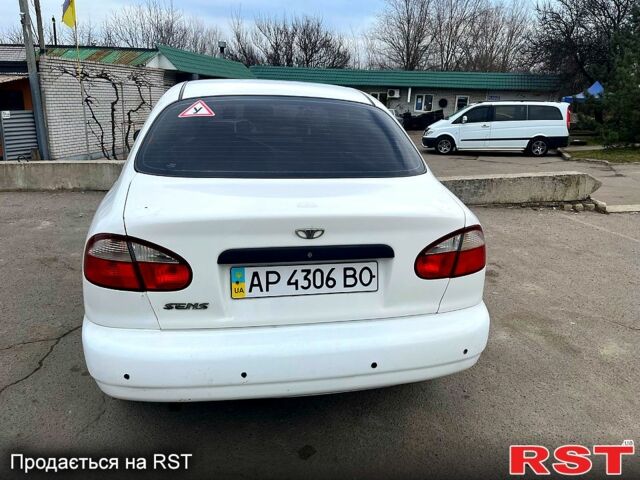 Білий Деу Сенс, об'ємом двигуна 1.3 л та пробігом 173 тис. км за 1700 $, фото 1 на Automoto.ua