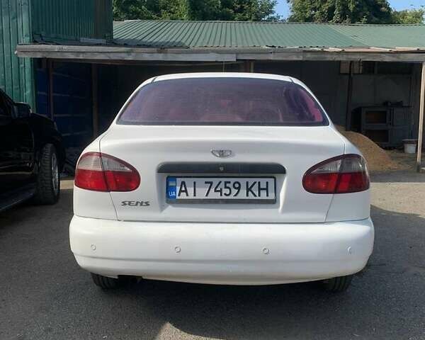 Белый Дэу Сенс, объемом двигателя 1.3 л и пробегом 183 тыс. км за 1150 $, фото 3 на Automoto.ua