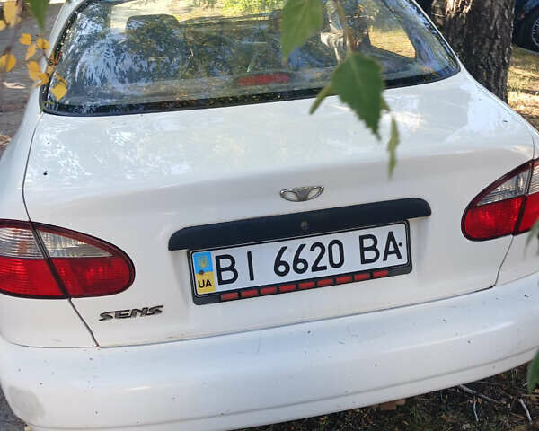 Белый Дэу Сенс, объемом двигателя 1.3 л и пробегом 150 тыс. км за 1700 $, фото 6 на Automoto.ua