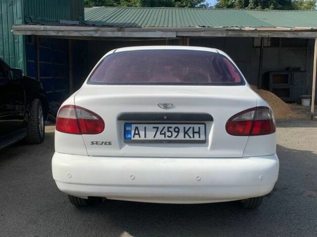 Білий Деу Сенс, об'ємом двигуна 1.3 л та пробігом 163 тис. км за 1349 $, фото 4 на Automoto.ua