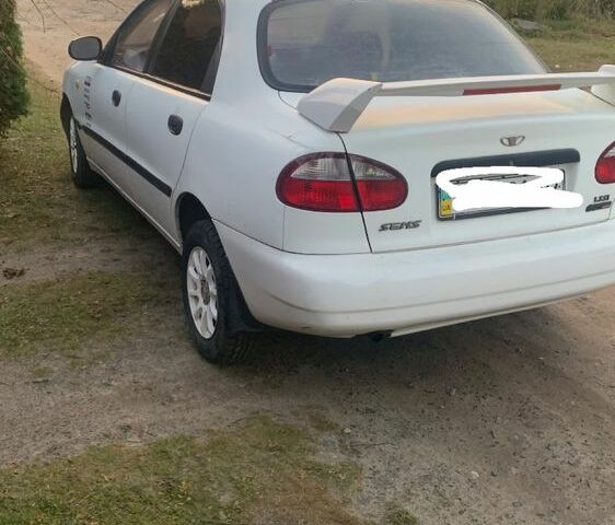 Білий Деу Сенс, об'ємом двигуна 1.3 л та пробігом 2 тис. км за 1700 $, фото 2 на Automoto.ua