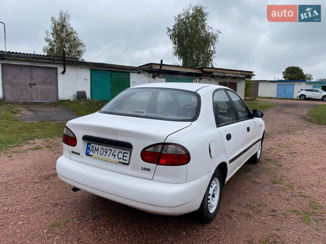 Белый Дэу Сенс, объемом двигателя 1.3 л и пробегом 204 тыс. км за 1000 $, фото 2 на Automoto.ua